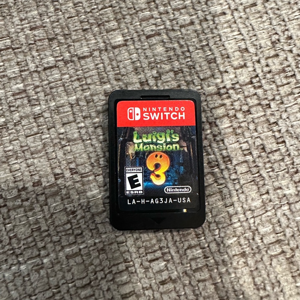 Nintendo switch Luigi’s Mansion 3